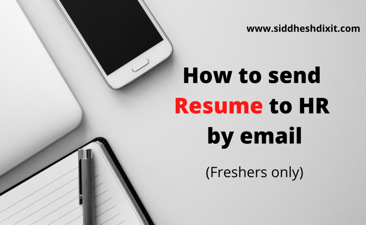 How to send resume to HR by email